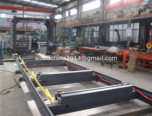 Twin-Blade Log Cutting Sawmill Hout Multi-Circular Zaagmachine Draagbare Circular-Blade Mills