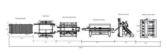 Wonderful Automatic Hout Palet Maker Machine, Euro stipe Hout Palet Maker Machine Productie Lijn