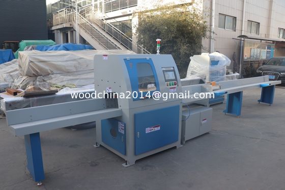 Advanced High Efficient Stable Working Automatic Wood Cross Cut Off Saw 600mm with 11kw/15hp 5-30m/min