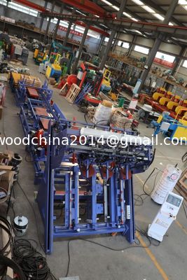 Automatische Amerikaanse Stringer Europese Houten Paletten Nagelmachine