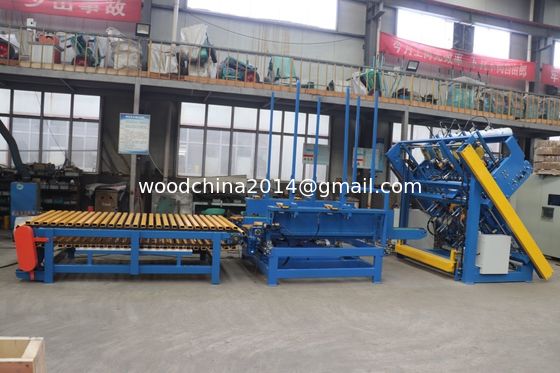 Automatische nagelmachine voor houtpalletten Stringer Houtpallet Productielijn Pallet Nagellijn