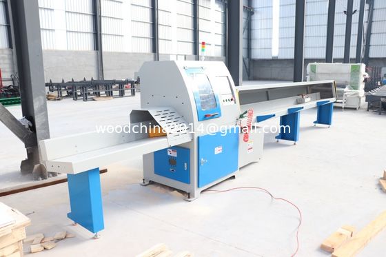 Houtpalletmachine automatische plank afgesneden zaagmachine Siemens PLC aanraakscherm