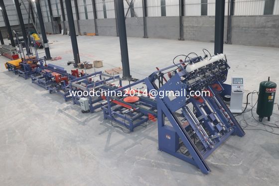 Hoogwaardige houten pallet nagelmachine essentiële houtbewerkingsmachines voor de palletproductie