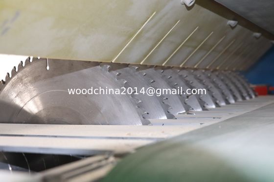 Automatische multi-euro houten pallet blok snijmachine