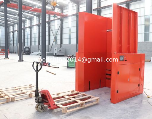 De palletverdeler automatiseert de palletbehandeling, palletstapeling en -ontstapeling