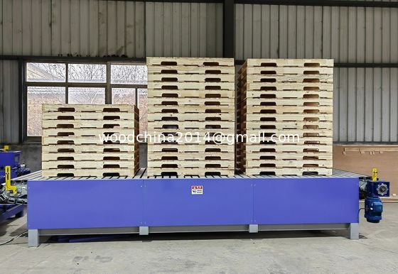 Voedingsmachine voor pallets automatische palletopslagplatform, transportplatform voor pallets