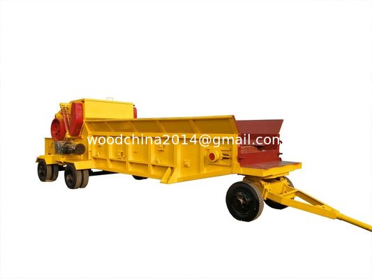 Grote houtbreker trommel houtsplinter, mobiele diesel houtsplinter