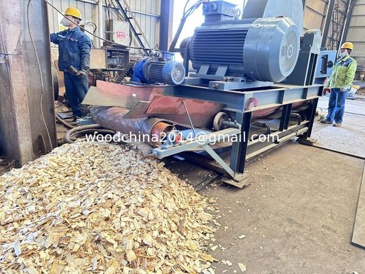 Hoog vermogen grote capaciteit verwerking van een verscheidenheid van hout schijf chipper houtbreker tak shredder