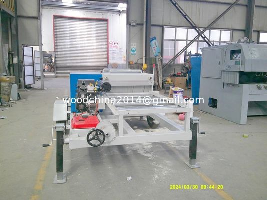 Houtbewerkingszaagmachine zaagblad verstelbare houten edger trimmen zaag Twin Saw Edger