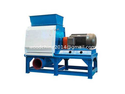 Houtversnipper Houtzaagstofbreker Machine met zaagstofverzamelaar voor houtpellet