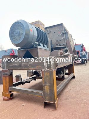 Houtversnipper Houtzaagstofbreker Machine met zaagstofverzamelaar voor houtpellet