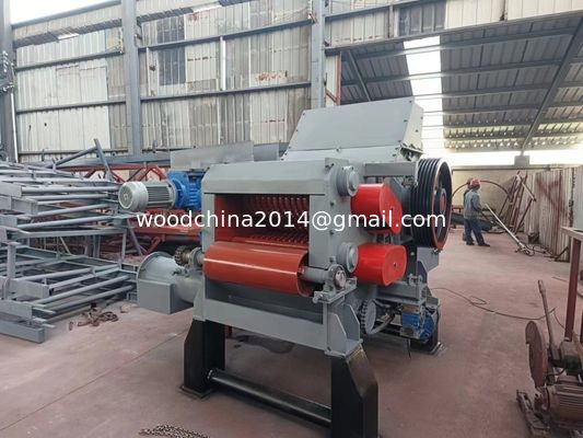 Houtbewerking Houtsplintercrusher / Houtschroefmachine / Houtsplinterzaagstof allemaal in één machine