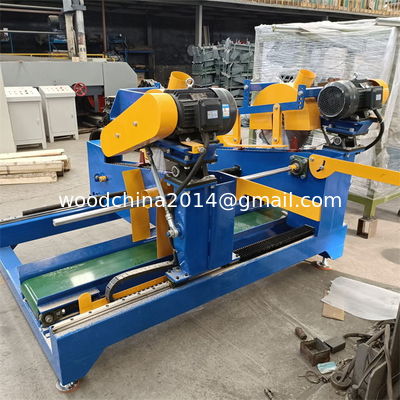 Professionele houten palletmachine automatische dubbel eind behang kruissnijzaag