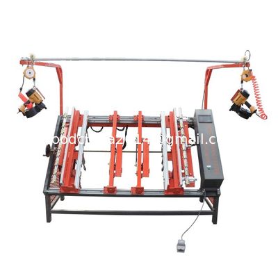 Pneumatische USA-type houten pallets Nailer Houten pallet maken machine Stringer Houten pallet nagelmachine