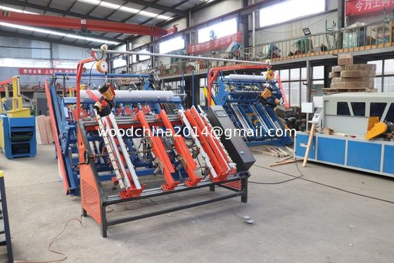 Pneumatische USA-type houten pallets Nailer Houten pallet maken machine Stringer Houten pallet nagelmachine