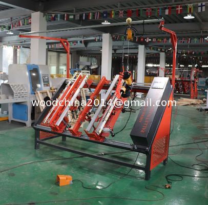 Pneumatische USA-type houten pallets Nailer Houten pallet maken machine Stringer Houten pallet nagelmachine