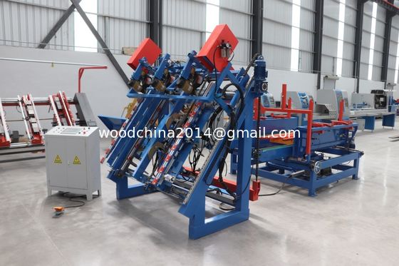 Semi-automatische Amerikaanse pallet nagelmachine Stringer pallet maken machine