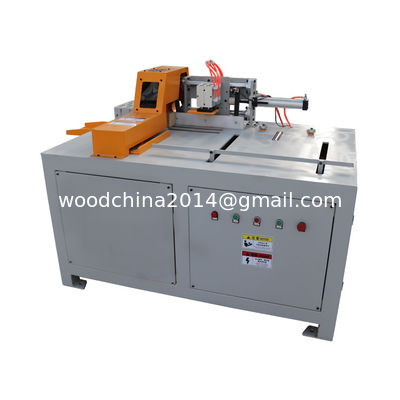 Machine voor het snijden van blokken voor houten pallet Automatische kleine houten pallet blok zag snijmachine bandzaag maken machine