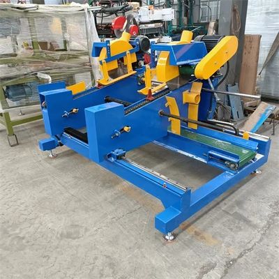 Palet hout blok snijden industriële hout gesneden zag dubbel hoofd trim zag machine