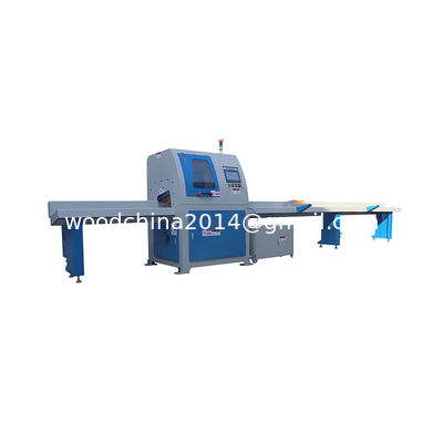 China Hoog nauwkeurige automatische CNC-hydraulische houtpallet-snijmachine voor zaagmolen