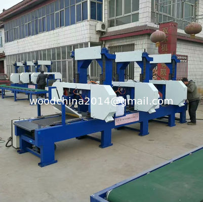 De multihoofdenlintzaag, Houten Scherpe Horizontaal Resaw Machine, Logboekzaagmolen
