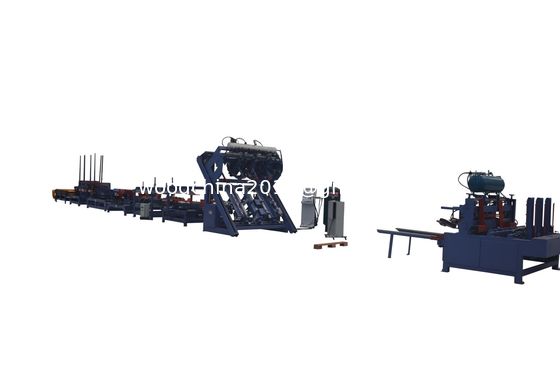 Europese pallet assemblage machine industriële automatische houten pallet nagelmachine voor het maken van houten pallets