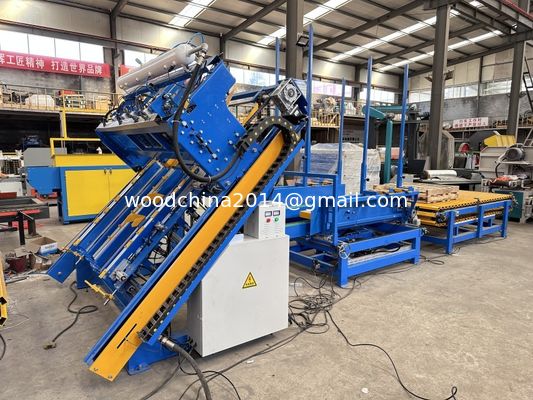 Houten palletmachine Stringer pallets Nailer Houten pallet nagelmachine Volledig automatisch