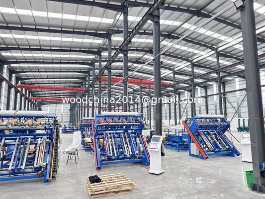 Houten palletmachine Stringer pallets Nailer Houten pallet nagelmachine Volledig automatisch