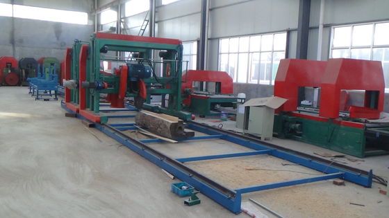 Twin-Blade Log Cutting Sawmill Hout Multi-Circular Zaagmachine Draagbare Circular-Blade Mills