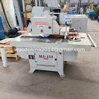 Hoge precisie Bottom Rip Saw Single Blade Straight Line Rip Saw Zaagdikte Max 100mm
