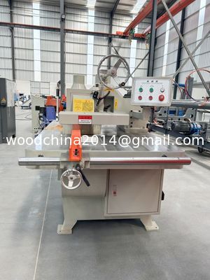 Hoge precisie Bottom Rip Saw Single Blade Straight Line Rip Saw Zaagdikte Max 100mm