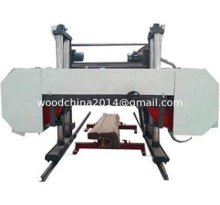 Dia 2500mm CNC Horizontale Automatische Houtbandzaagmachine Bandzaag voor Afrikaans houtsnijden