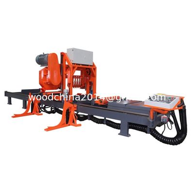 Volledig automatische horizontale hydraulische bandzaagmachine voor 1000 mm hout
