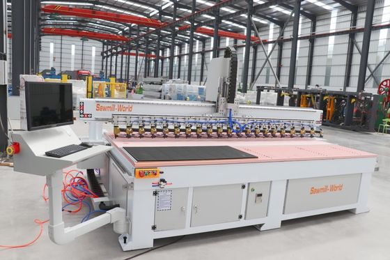 600-3000mm Huisdier Polyester Fiber akoestische panelen Machine geluidsdichte wandpaneel geluidsabsorberende nagelmachine