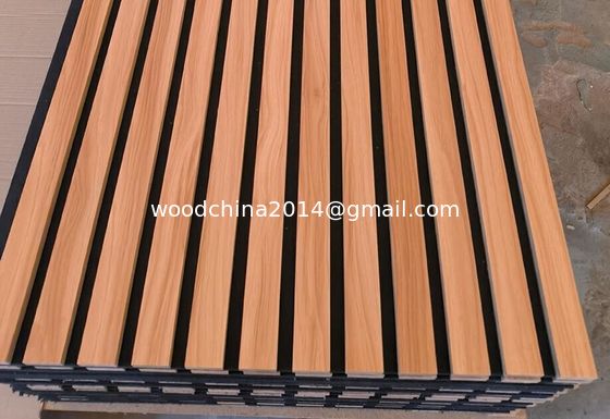 MDF wandpaneel plafond geluidsdicht op maat 2400-3000mm akoestisch paneel nagelmachine
