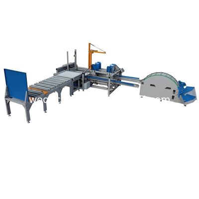 Houtbewerking Hydraulische Automatische Hout Hout Palet Stacker Stapelmachine