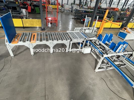 Houten planken Hout stapelmachine Automatische pallet Houten planken Transport stapelmachine