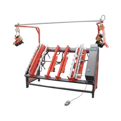 Paletmachine Houten stringer Palet Pneumatico PT-1700 Universele Pneumatische spijketafel