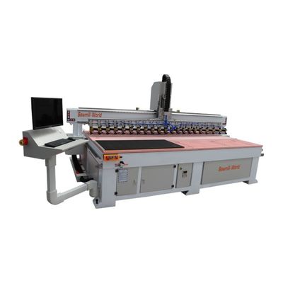 SHDJ3000 breed gegroeveerde akoestische panelen nagelmachine voor de productie van houten muurpanelen