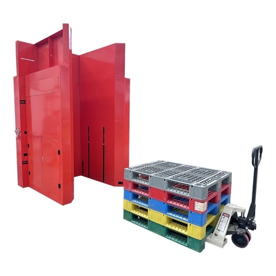Magazijnstelling Pallet Handling Machine Pallet Dispenser Automatische Palletmagazijn te koop