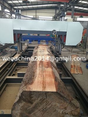 Automatische grote bandzaagmachine MJ2500 Hout snijmachine zaagmachine,MJ 2500 boomzaagmachine Hout snijmachine