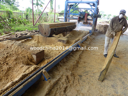 Twin-Blade Log Cutting Sawmill Hout Multi-Circular Zaagmachine Draagbare Circular-Blade Mills