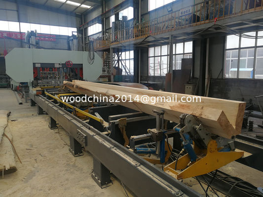 Hydraulische Lintzaag Houten Zaagmolen 1200mm de Machine van het Timmerhoutmalen
