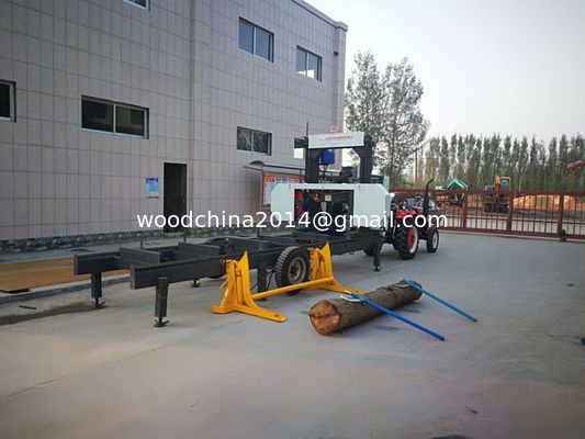 Van de diesel van de de Molen Mobiele Houten Molen Logboeklintzaag Hydraulische Houten de Bandzaagmolen voor Hout