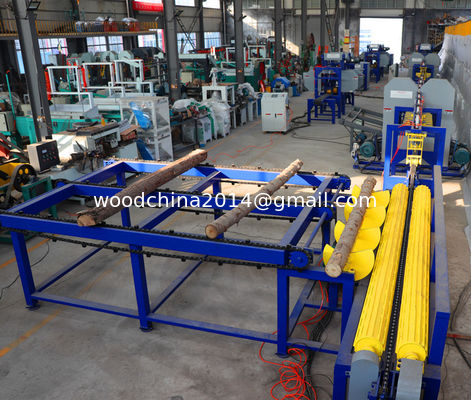 Hoogprecisie houtbewerking logzaagmachines Hout snijden Twin Verticale Band Zaagmachines