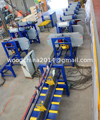 Hoogprecisie houtbewerking logzaagmachines Hout snijden Twin Verticale Band Zaagmachines