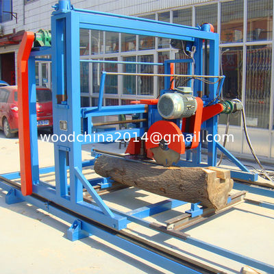 380v Double Saw Blade Angle Portable Swing Blade Sawmill DS 2000 Te koop