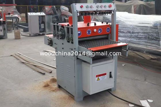 HW500 Infrarood Kleine Multi Blade Rip Zaagmachine Met Laser Positionering Single Shaft