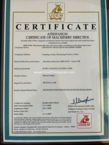 China Weifang Jiuyi Information technology co., LTD certificaten